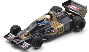 Wolf WR1 No.20 Winner Monaco GP 1977 Jody Scheckter (ミニカー)