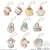 Sanrio Characters Cookie Charmcot (Set of 14) (Shokugan) Item picture2