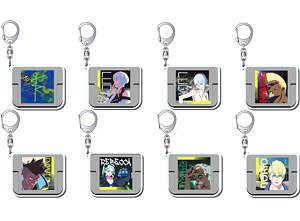 Cyberpunk: Edgerunners BD Chip Design Trading Acrylic Key Chain (Set of 8) (Anime Toy)