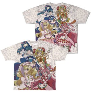 Delicious Party Pretty Cure Double Sided Full Graphic T-Shirt M (Anime Toy)
