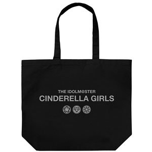 The Idolm@ster Cinderella Girls Large Tote Black (Anime Toy)