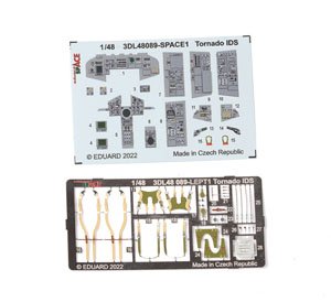 トーネード IDS 「スペース」内装3Dデカール w/ エッチングパーツセット (エデュアルド/レベル用) (プラモデル)