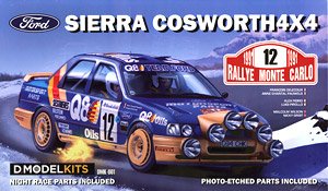 Ford Sierra Cosworth 4X4 Rally Monte Carlo 1991 (Model Car)