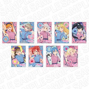 ラブライブ！スーパースター!! スクエアカンバッジ WE WILL!! ver (9個セット) (キャラクターグッズ)
