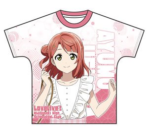 Love Live! Nijigasaki High School School Idol Club Full Graphic T-Shirt Summer Uniform Ayumu Uehara (Anime Toy)