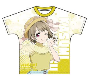 Love Live! Nijigasaki High School School Idol Club Full Graphic T-Shirt Summer Uniform Kasumi Nakasu (Anime Toy)
