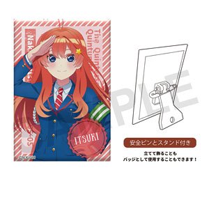 五等分の花嫁 デコタテコレクション Police style E.中野五月 (キャラクターグッズ)