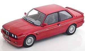 BMW Alpina C2 2.7 E30 1988 Red Metallic (Diecast Car)
