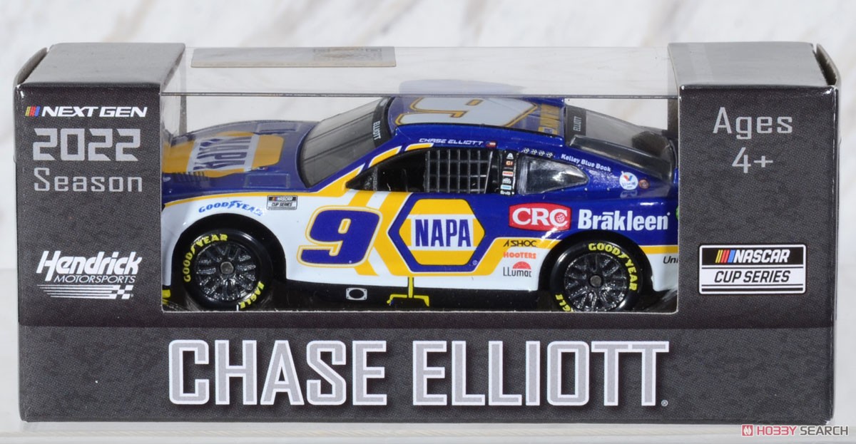 `チェイス・エリオット` #9 NAPA/CRC BRAKLEEN シボレー カマロ NASCAR 2022 ネクストジェネレーション (ミニカー) パッケージ1