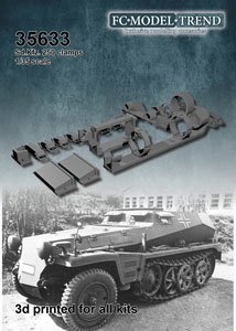 Sd.Kfz. 250 Tool Clamps (Plastic model)
