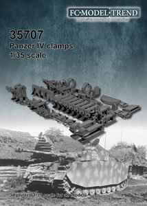 Panzer IV Tool Clamps (Plastic model)
