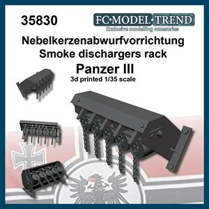 Smoke Discharger Nebelkerzenabwurfvorrichtung Panzer III (Plastic model)