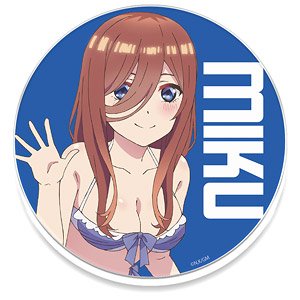 The Quintessential Quintuplets Movie Acrylic Coaster H [Miku Nakano Swimwear Ver.] (Anime Toy)
