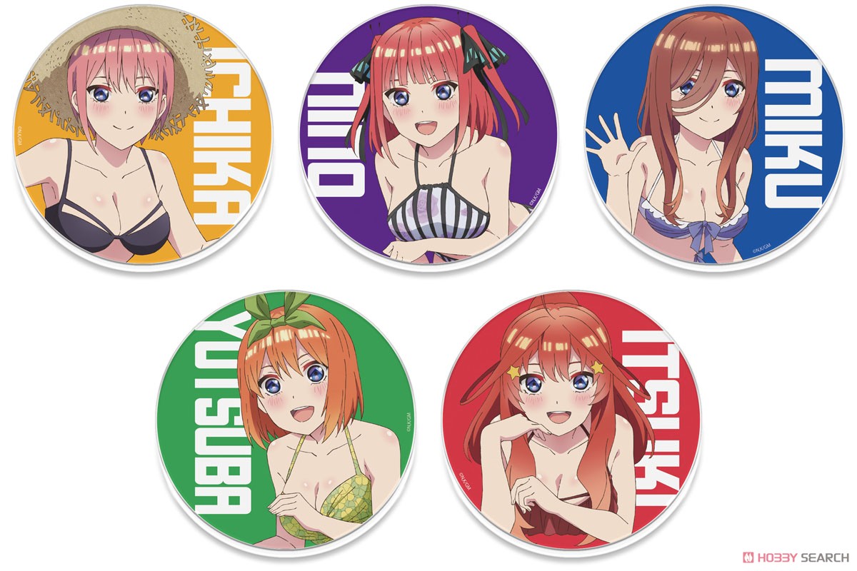The Quintessential Quintuplets Movie Acrylic Coaster I [Yotsuba Nakano Swimwear Ver.] (Anime Toy) Other picture1