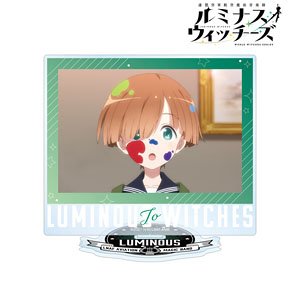 TV Animation [Luminous Witches] Joanna Elizabeth Stafford Scene Picture Big Acrylic Stand (Anime Toy)