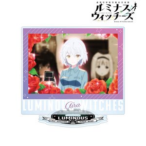 TV Animation [Luminous Witches] Aira Paivikki Linnamaa Scene Picture Big Acrylic Stand (Anime Toy)
