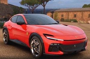 Ferrari Purosangue Red Magma (ケース付) (ミニカー)