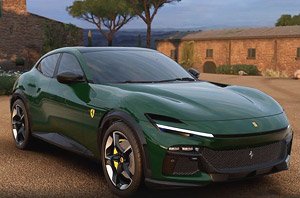 Ferrari Purosangue British Green (ケース無) (ミニカー)