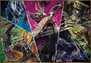 Monster Hunter Rise: Sunbreak No.1000T-355 Monsters in Foreign Lands (Jigsaw Puzzles)