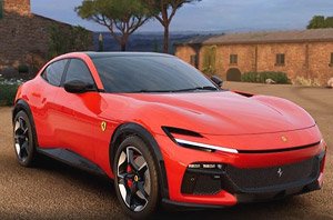Ferrari Purosangue Rosso Corsa 322 (ケース無) (ミニカー)