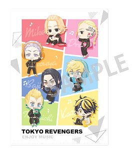 東京リベンジャーズ クリアファイル (特攻服) ENJOY MUSIC (キャラクターグッズ)