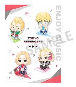 東京リベンジャーズ クリアファイル (私服) ENJOY MUSIC (キャラクターグッズ)