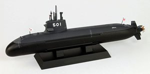 海上自衛隊 潜水艦 SS-501 そうりゅう (塗装済半完成品)