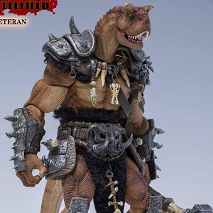 Dinosaur Battlefield Veteran (Orange Skin Color) (Completed)