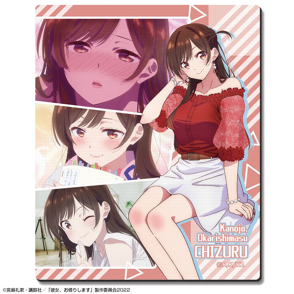 Rent-A-Girlfriend Rubber Mouse Pad Ver.2 Design 05 (Chizuru Mizuhara/B) (Anime Toy) Item picture1