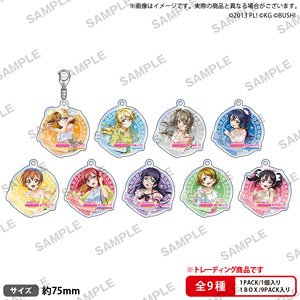 Love Live! School Idol Festival Trading Acrylic Key Ring muse World Travel (Set of 9) (Anime Toy)