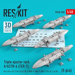 A/A-37B-6 (TER-7) 爆弾架 (5個入り) (プラモデル)