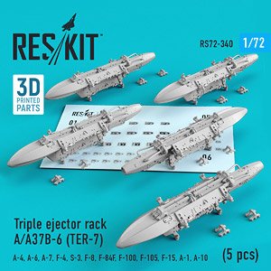 A/A-37B-6 (TER-7) 爆弾架 (5個入り) (プラモデル)