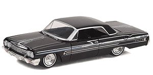 1964 シボレー インパラ ローライダー ブラック (ミニカー)