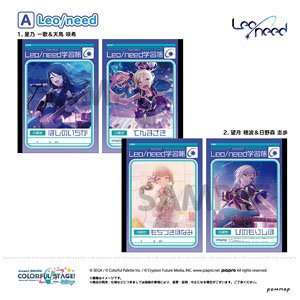 Project Sekai: Colorful Stage feat. Hatsune Miku B5 Study Notebook (Set of 2) (A Leo/need) (Anime Toy)