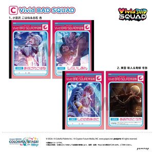 Project Sekai: Colorful Stage feat. Hatsune Miku B5 Study Notebook (Set of 2) (C Vivid Bad Squad) (Anime Toy)