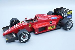 フェラーリ F1/86 ブラジルGP 1986 #28 Stephan Johanson (ミニカー)