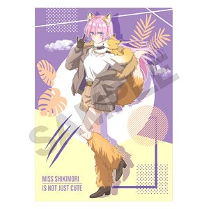 Miss Shikimori is Not Just Cute Single Clear File Shikimori-san Fox (Anime Toy)