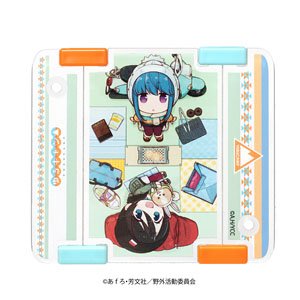 Laid-Back Camp Connect Acrylic Key Ring Rin Shima & Ena Saitou (Anime Toy)