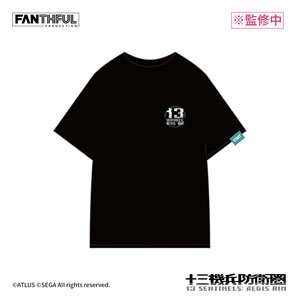 13 Sentinels: Aegis Rim T-Shirt (Black) M (Anime Toy)