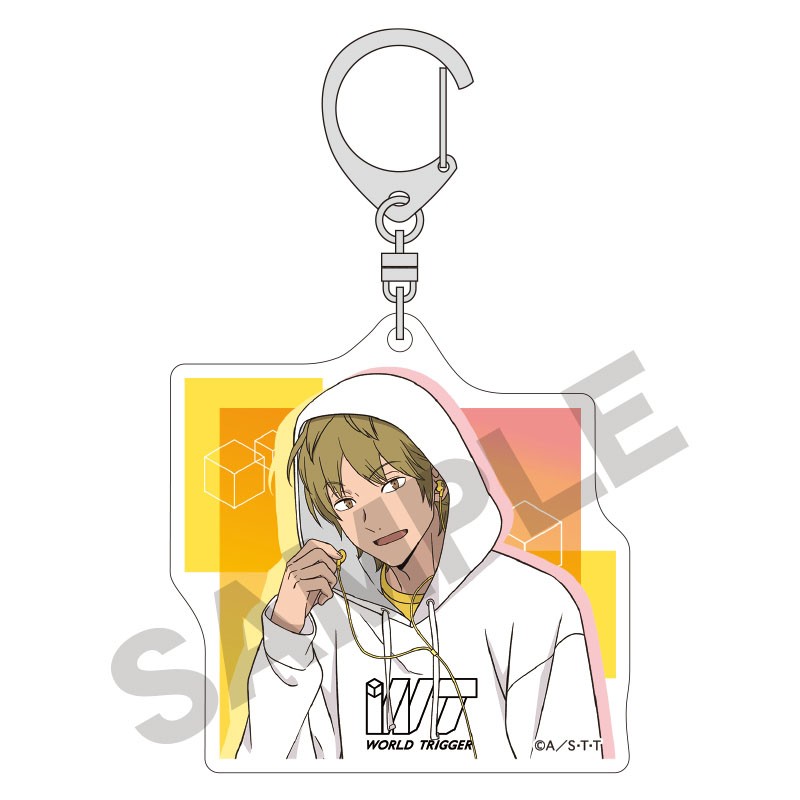 ワールドトリガー トレーディングアクリルキーホルダー パーカー (10個セット) (キャラクターグッズ) 商品画像1