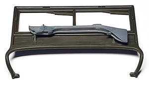 U.S.Army Rifle Gun Rack for 2 1/2 ton 4x4 Wheel Drive Truck (Plastic model)