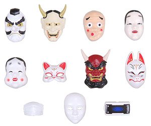 プリプラ フィギュアのお面 「和」 (組立キット)