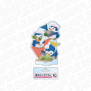 Mawaru-Penguindrum Acrylic Figure Penguin 1 & 2 & 3 China [Especially Illustrated] Ver. (Anime Toy)