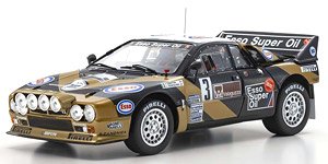 Lancia Rally 037 1985 Targa Florio #3 (Diecast Car)