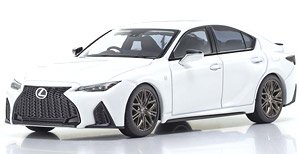 レクサス IS 500 F SPORT パフォーマンス (ホワイトノーヴァガラスフレーク) (ミニカー)