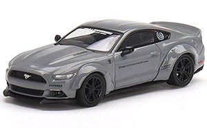 LB Works Ford Mustang GT Gray (RHD) (Diecast Car)