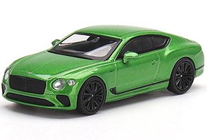 Bentley Continental GT Speed 2022 Apple Green (RHD) (Diecast Car)