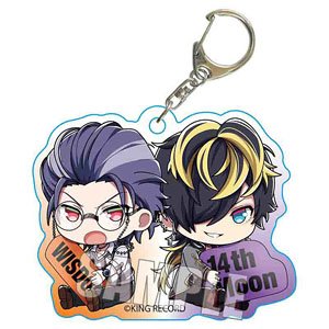 Gyugyutto Acrylic Key Ring Hypnosis Mic -Division Rap Battle- Pair Ver. Rosho Tsutsujimori & Jyushi Aimono (Anime Toy)