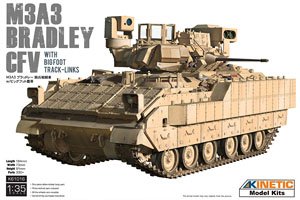 M3A3 ブラッドレー 騎兵戦闘車 w/ビッグフット履帯 (プラモデル)