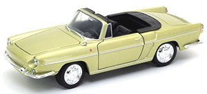 Renault Caravelle Convertible Gold (Diecast Car)